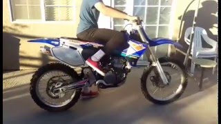 2001 yz426f start up [upl. by Irrej]