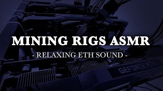 Mining Rigs ASMR  Ethereum Sound  ETH Computer Fan Noise  Crypto Relaxing Computer Sounds [upl. by Azilem]