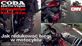 Jak redukować biegi w motocyklu  CODA MotoVlog [upl. by Lagasse]