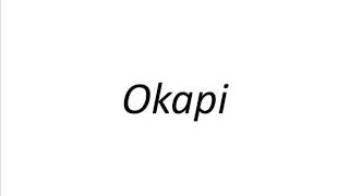 How to Pronounce Okapi [upl. by Ahtel]