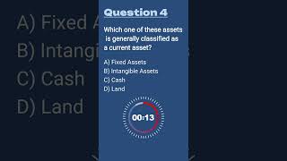 Accounting 101 Quiz Question  Current Assets [upl. by Reivazx]