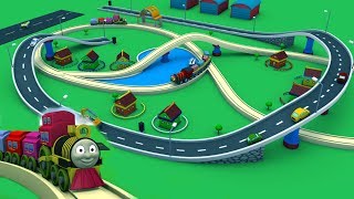 Cartoon for kids  Toy Train Cartoon for children Train Videos for kids  Toy Factory Cartoon [upl. by Ylirama]