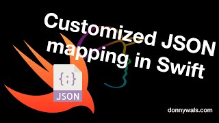 Customizing how Codable objects map to JSON data [upl. by Ennoira326]