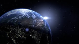 Earth Rotating  In the space  Free HD Video  no copyright [upl. by Nevah]