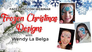 How to Create Frozen Christmas Designs Webinar with Wendy La Belga [upl. by Skipp]