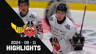 Highlights försäsong Västerås IK  Nybro Vikings 84 [upl. by Nwadal]