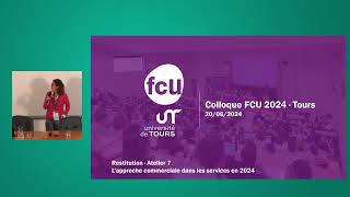 Colloque FCU 2024  Atelier 180s [upl. by Namya201]