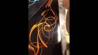 Scroll pinstriping [upl. by Coke747]