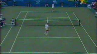 Edberg vs Sampras USO 1992 47 [upl. by Aihseuqram]