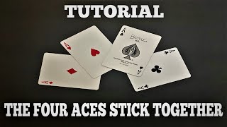 Amazing 4 Aces Card Trick A Detailed Tutorial for Magicians of All Levels [upl. by Carri457]