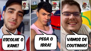 Youtubers Decidiram Meu Time no FIFA 25 [upl. by Fita293]