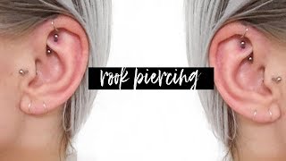 ROOK PIERCING EXPERIENCE [upl. by Dennie]