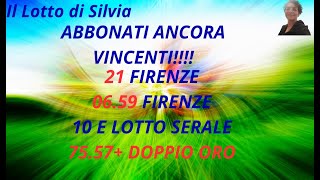 AGGIORNAMENTO IMPORTANTE  REGALO NUOVA PREVISIONE X VINCERE AL 10 E LOTTO SERALE [upl. by Cletis178]