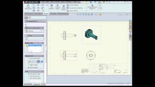 Intro to Drawings SOLIDWORKS Tutorials Drawings [upl. by Justinian716]