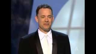 Tom Hanks Salutes Bob Hope 2004 Oscars [upl. by Tnomal601]