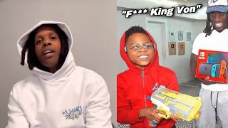 Lil Durk Sends Lil RT A Message After He Dissed King Von On Kai Cenat Stream [upl. by Peacock246]