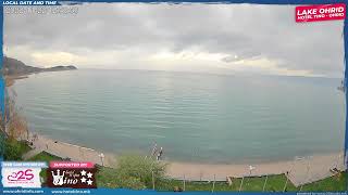 22112022 Lake Ohrid Full Day TimeLapse from Hotel Tino  ohridinfocom [upl. by Animrelliug]