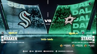 Game 28 19 Seattle Kraken  6 Dallas Stars NHL 25 Tournament NHL EliteEight [upl. by Hammerskjold453]