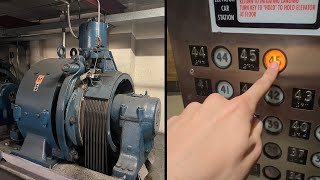 Crazy Fast Westinghouse Elevators amp Motor Room at the Carew Tower  Cincinnati OH [upl. by Akinak]