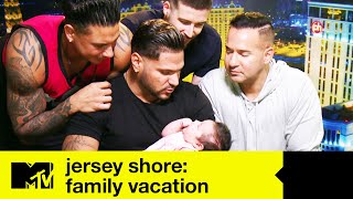 Ronnie Becomes A Dad amp Baby Ariana Meets The Jersey Shore Family  Jersey Shore Family Vacation [upl. by Tnarud]