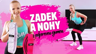 Zadek a nohy s odporovou gumou  25 minut [upl. by Bow493]