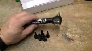 Welch Allyn Pocket Otoscope AA Handle Overview [upl. by Anaynek]