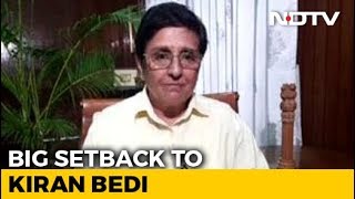 Setback For Kiran Bedi Court Says Lieutenant Governor Cant Act Independently [upl. by Arrek934]