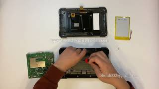 Battery Replacement for Autel MaxiCOM MK808 MK808TS MK808BT SCAN TOOL [upl. by Ayifa42]