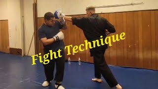 California Blitz Sport Karate technique kenpo [upl. by Ddal]