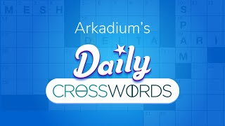 Arkadiums Daily Crosswords App Trailer [upl. by Yhtomit]