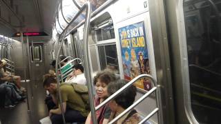 MTA NYC Subway On Board R160B Siemens N Train from 23rd St to 14th StUnion Square [upl. by Leivad473]