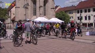 Ergebnis des Stadtradelns in Balingen [upl. by Elledoj]