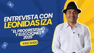 KikeShou  Entrevista a Leonidas Iza “El progresismo y elecciones 2025” [upl. by Annawal721]