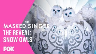 The Snow Owls Are Revealed As Clint Black amp Lisa Hartman Black  Season 4 Ep 7  THE MASKED SINGER [upl. by Bak]