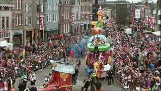 Carnavalsoptocht Roosendaal 2016 [upl. by Olwena]