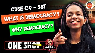 why democracy what democracy class 9  One Shot  Class 9 SST  Surabhi Mam  CBSE 2025 [upl. by Lunna]