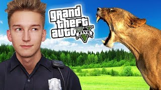 GTA V Policja 4  DZIKA PUMA 🐆 [upl. by Elnukeda]