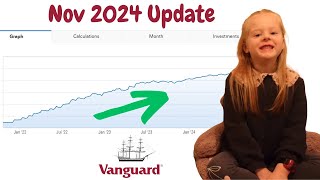 5 Year Olds Vanguard Portfolio Update 12 [upl. by Sutphin]