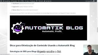 Como funciona a Automatik Blog [upl. by Tiffie718]