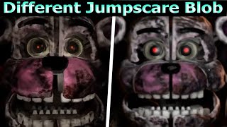 Different Jumpscare Blob  FNaF Security Breach [upl. by Eremehc]