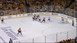 Klesla boarding on Halischuk Phoenix Coyotes vs Nashville Predators Game 4 5412 NHL Hockey [upl. by Nalyak]