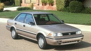 1991 Toyota Corolla Start Up and Review 16 L 4Cylinder [upl. by Aital]