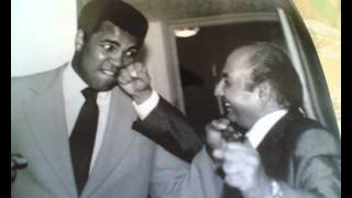 MOHAMMED RAFI AND MUHAMMED ALI  story of how the 2 greats met [upl. by Trahurn]