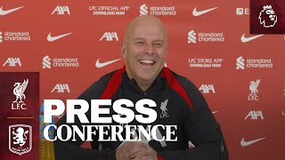 Arne Slots Premier League Press Conference  Liverpool vs Aston Villa [upl. by Akiner]