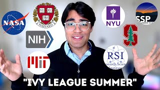 STEM Summer Programs for High Schoolers Research Camps Internships [upl. by Priest]