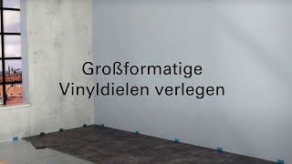 Parador Vinyl Großformat richtig verlegen [upl. by Tonnie]