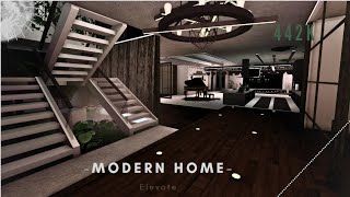 Modern Home  Bloxburg  Tour [upl. by Lovel]