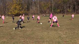 Boonsboro Tournament Thunder 13W VS Lisbon FC Mustangs L 3 to 0 [upl. by Carew]