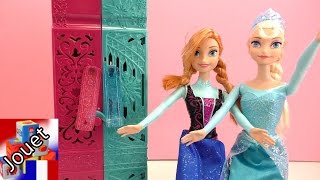 La reine des neiges Elsa et Anna français  Démonstration armoire à vêtements [upl. by Saucy]