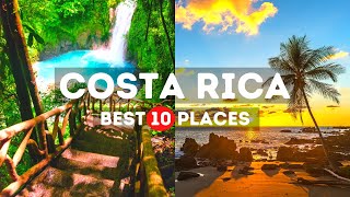 Amazing Places to visit in Costa Rica  Travel Video [upl. by Eidissac690]